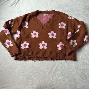 Altar’d State floral sweater
